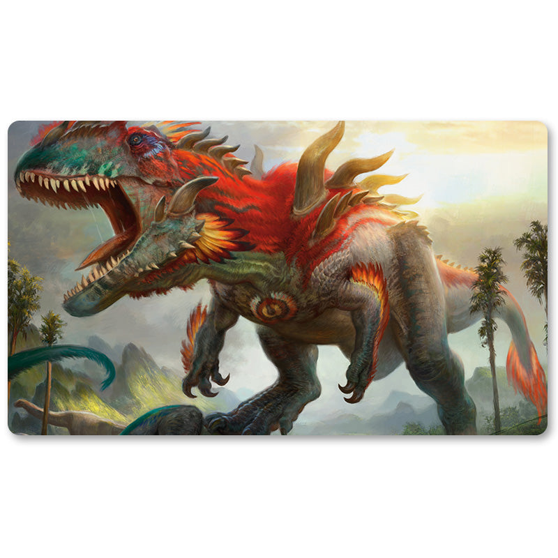 Magic The Gathering Peripheral- Gishath, Sun'S Avatar -MTG Playmat Size 23.6X13.7in Play mats Compatible for TCG RPG CCG Trading Card Game