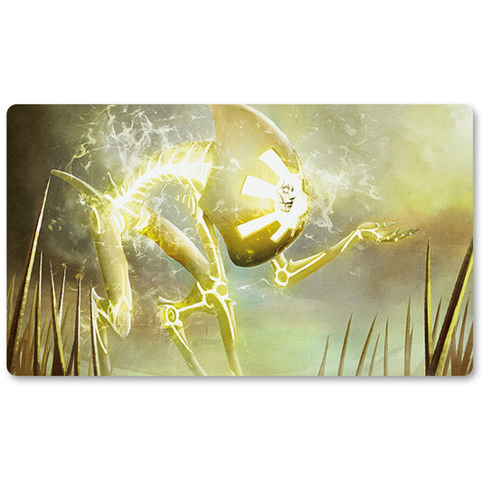 Board Game Peripheral- Peace Strider  -MTG Playmat Size 23.6X13.7in Play mats Compatible for TCG RPG CCG Trading Card Game