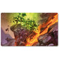Peripheriegerät für Brettspiele – EXPLODING-BORDERS – MTG-Spielmattengröße 23,6 x 13,7 Zoll. Spielmatten, kompatibel mit TCG RPG CCG Trading Card Game