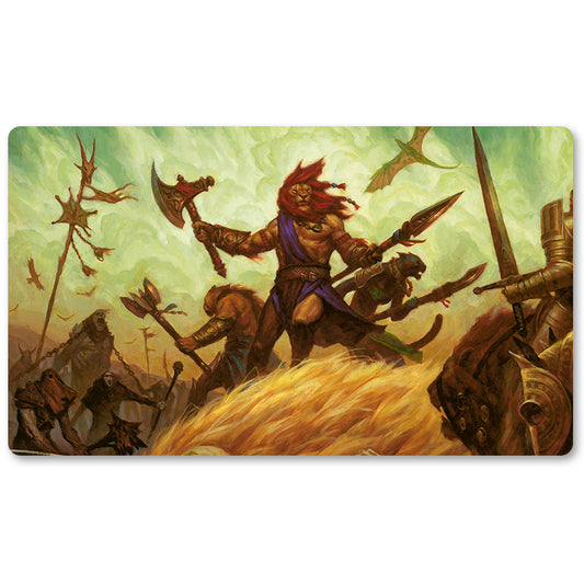 Magic The Gathering Peripheral- ALARA-REBORN -MTG Playmat Size 23.6X13.7in Play mats Compatible for TCG RPG CCG Trading Card Game