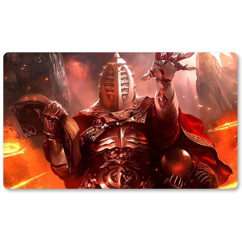 Magic The Gathering Peripheral- Apostle's-Blessing -MTG Playmat Size 23.6X13.7in Play mats Compatible for TCG RPG CCG Trading Card Game