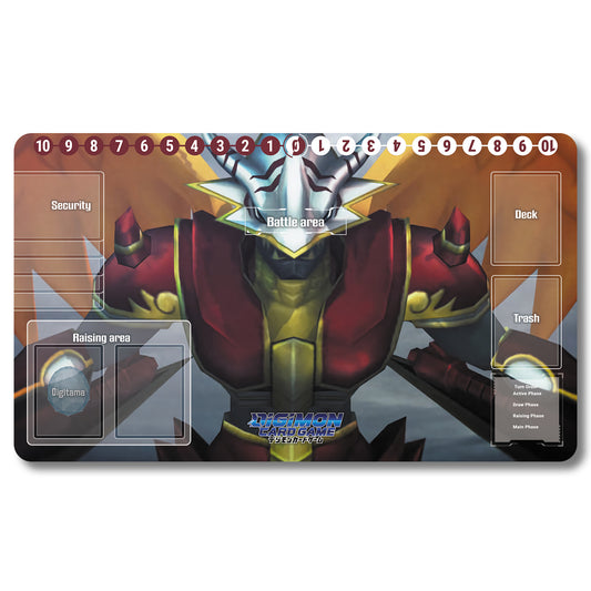 Digimon Peripheral - 17536587- Digimon Playmat Size 23.6X13.7in Play mats Compatible for TCG DTCG CCG Trading Card Game