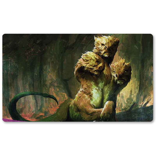 Board Game Peripheral- QUESTING BEAST  -MTG Playmat Size 23.6X13.7in Play mats Compatible for TCG RPG CCG Trading Card Game