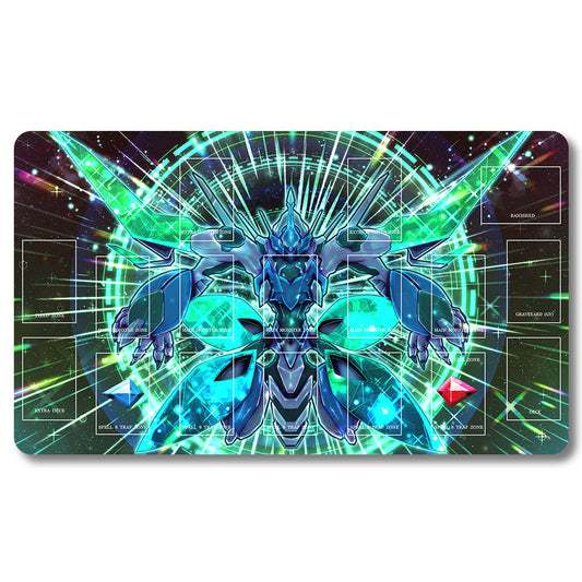 YUGIOH Peripheral - y8om1g- Yugioh Playmat Size 23.6X13.7in Play mats Compatible for TCG OCG CCG Trading Card Game