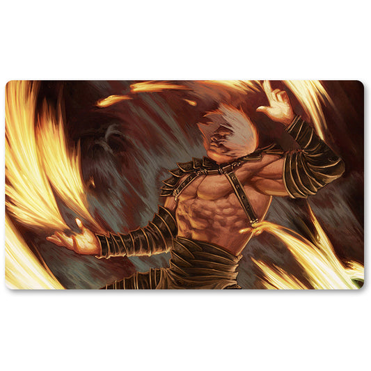 Magic The Gathering Peripheral- Sangrite-Surge -MTG Playmat Size 23.6X13.7in Play mats Compatible for TCG RPG CCG Trading Card Game