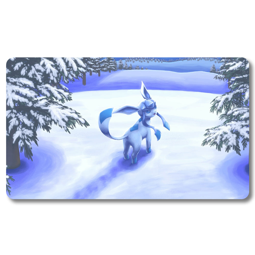 PTCG Peripheral - 648605- Pokemon Playmat Size 23.6X13.7in Play mats Compatible for TCG MTG RPG CCG Trading Card Game