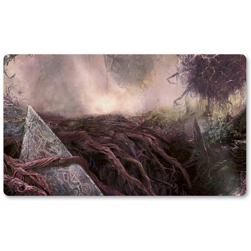 Board Game Peripheral- Swamp -MTG Playmat Size 23.6X13.7in Play mats Compatible for TCG RPG CCG Trading Card Game