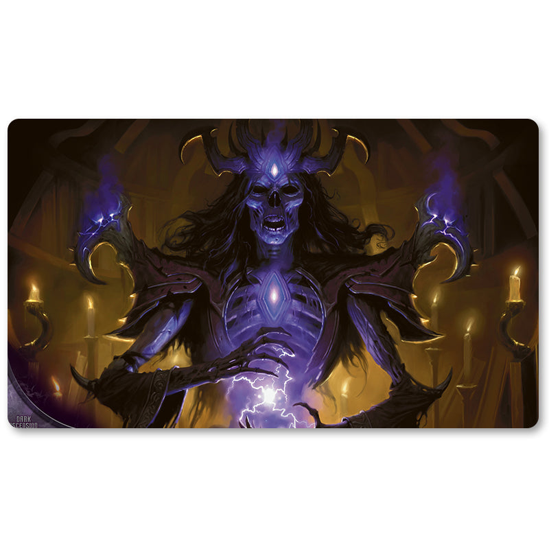 Magic The Gathering Peripheral- Phylactery Lich  -MTG Playmat Size 23.6X13.7in Play mats Compatible for TCG RPG CCG Trading Card Game