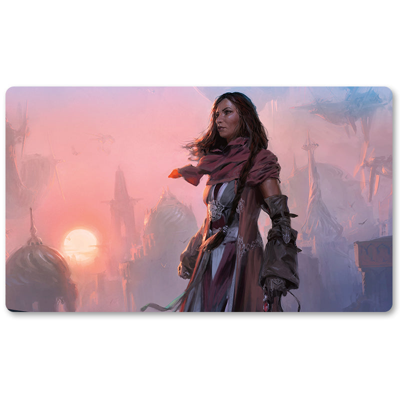 Magic The Gathering Peripheral- Pia Nalaar  -MTG Playmat Size 23.6X13.7in Play mats Compatible for TCG RPG CCG Trading Card Game