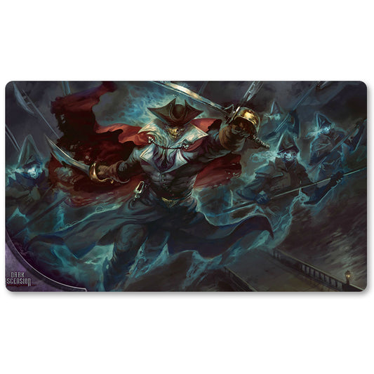 Board Game Peripheral- Drogskol-Captain -MTG Playmat Size 23.6X13.7in Play mats Compatible for TCG RPG CCG Trading Card Game