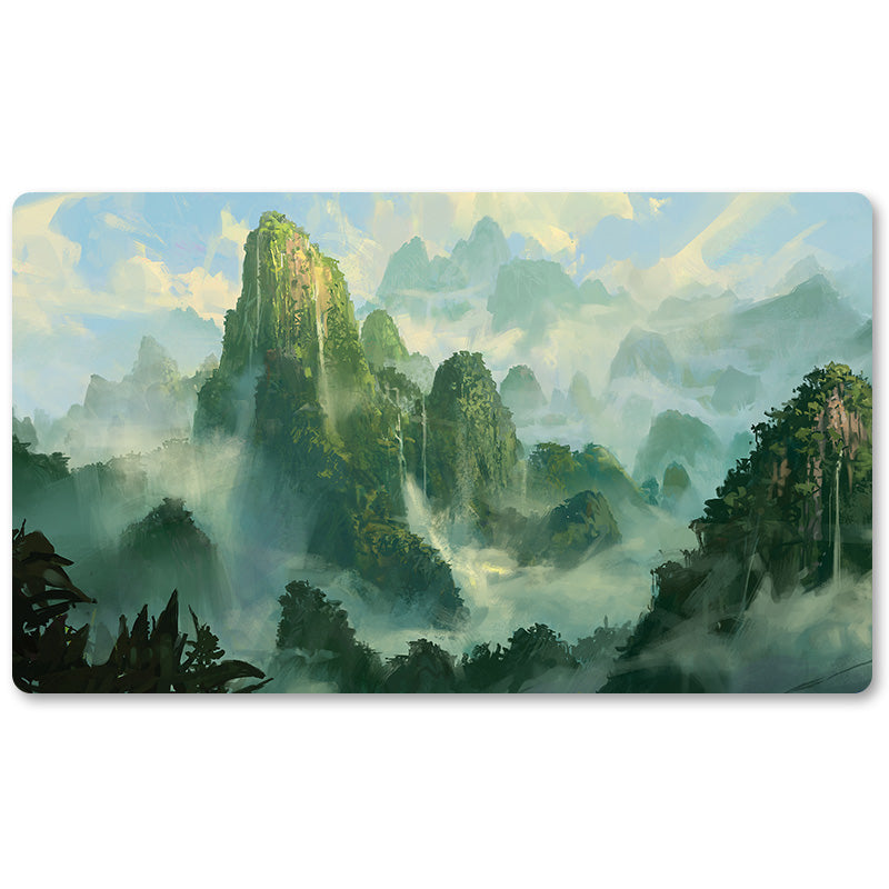 Magic The Gathering Peripheral- Unclaimed Territory -MTG Playmat Size 23.6X13.7in Play mats Compatible for TCG RPG CCG Trading Card Game