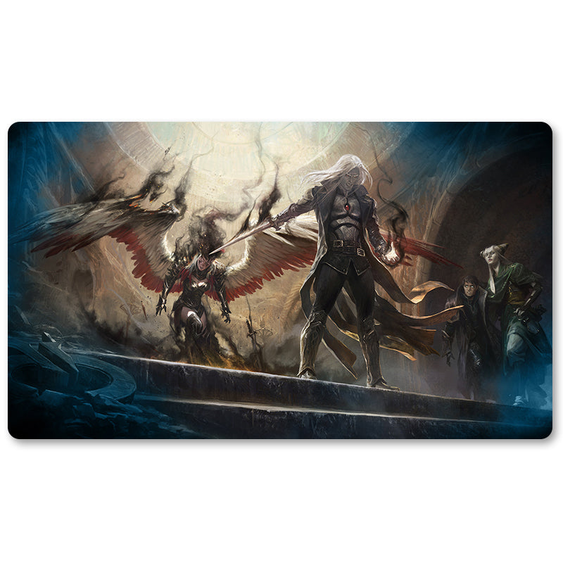 Magic The Gathering Peripheral- ANGUISHED UNMAKING -MTG Playmat Size 23.6X13.7in Play mats Compatible for TCG RPG CCG Trading Card Game