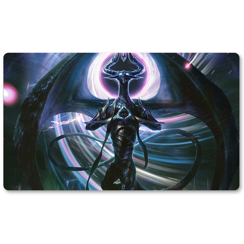 Board Game Peripheral- Nicol-Bolas xin  -MTG Playmat Size 23.6X13.7in Play mats Compatible for TCG RPG CCG Trading Card Game