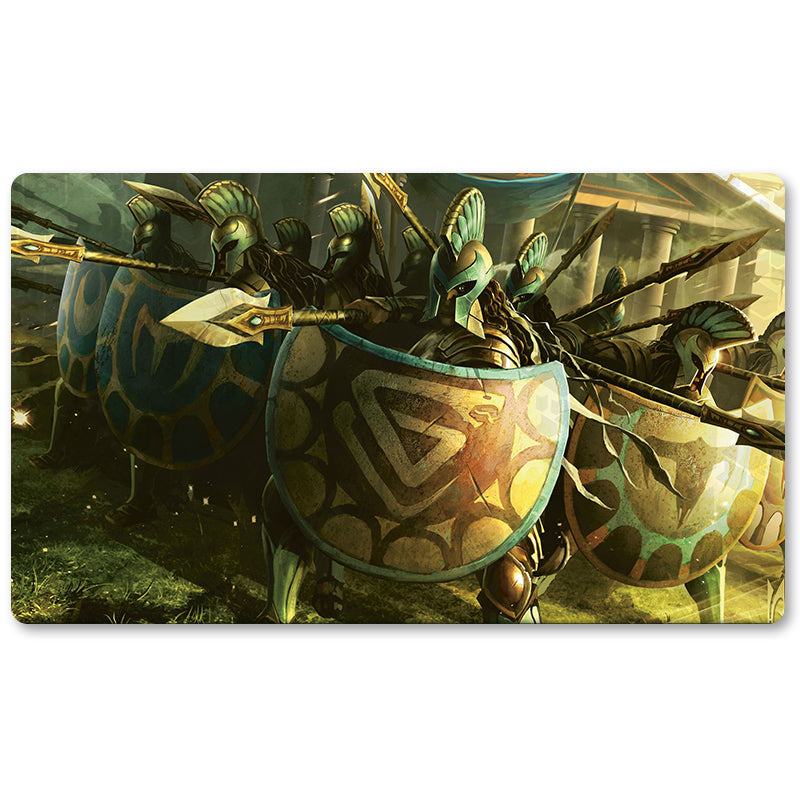 Magic The Gathering Peripheral- Defend the Hearth -MTG Playmat Size 23.6X13.7in Play mats Compatible for TCG RPG CCG Trading Card Game