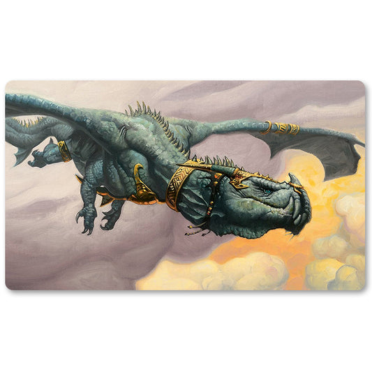 Magic The Gathering Peripheral- Vorosh the Hunter -MTG Playmat Size 23.6X13.7in Play mats Compatible for TCG RPG CCG Trading Card Game