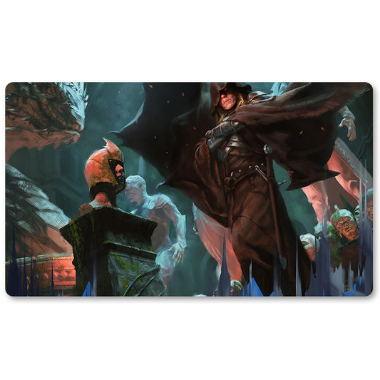 Board Game Peripheral- Lazav, The Multifarious  -MTG Playmat Size 23.6X13.7in Play mats Compatible for TCG RPG CCG Trading Card Game