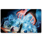 Peripheriegerät für Brettspiele – Evakuierung – MTG-Spielmatte, Größe 59,9 x 34,9 cm. Spielmatten, kompatibel mit TCG, RPG, CCG, Sammelkartenspiel