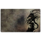 Brettspiel-Peripherie – Black Phyrexian Obliterato – MTG-Spielmattengröße 23,6 x 13,7 Zoll. Spielmatten, kompatibel mit TCG RPG CCG Trading Card Game