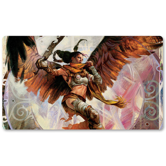 Magic The Gathering Peripheral- Serra Avenger-MTG Playmat Size 23.6X13.7in Play mats Compatible for TCG RPG CCG Trading Card Game