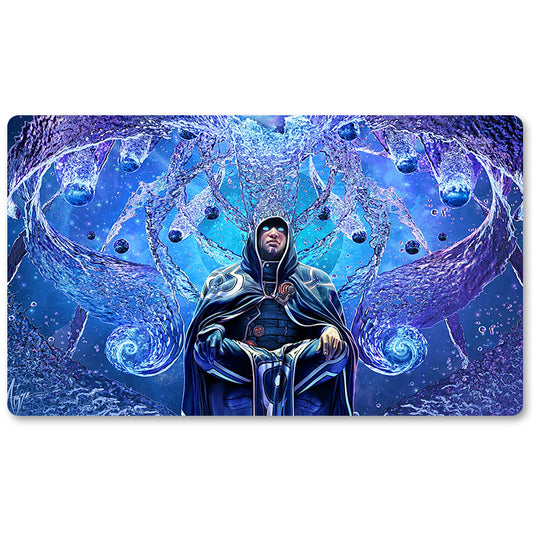 Magic The Gathering Peripheral- Jace Beleren  -MTG Playmat Size 23.6X13.7in Play mats Compatible for TCG RPG CCG Trading Card Game