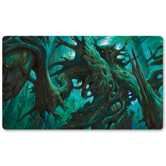 Board Game Peripheral- Dungrove-Elder -MTG Playmat Size 23.6X13.7in Play mats Compatible for TCG RPG CCG Trading Card Game