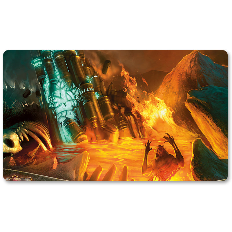 Magic The Gathering Peripheral- Drastic Revelation -MTG Playmat Size 23.6X13.7in Play mats Compatible for TCG RPG CCG Trading Card Game