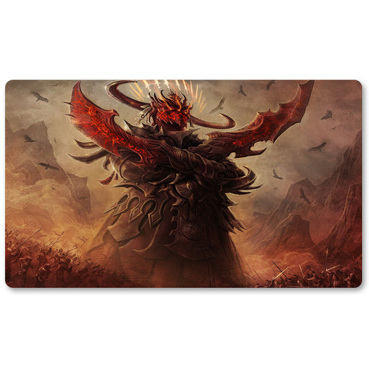 Board Game Peripheral- Avatar-of-Slaughter -MTG Playmat Size 23.6X13.7in Play mats Compatible for TCG RPG CCG Trading Card Game