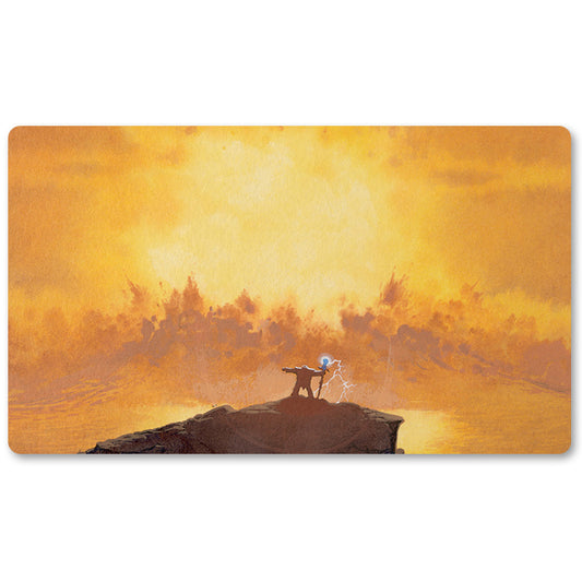 Board Game Peripheral- Obliterate  -MTG Playmat Size 23.6X13.7in Play mats Compatible for TCG RPG CCG Trading Card Game