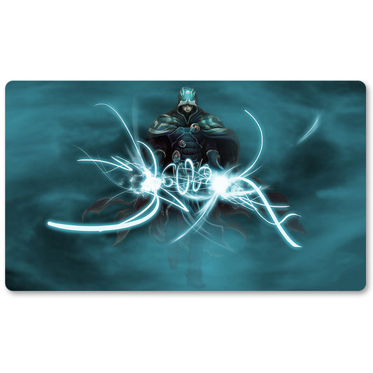 Board Game Peripheral- Jace the Sculptor  -MTG Playmat Size 23.6X13.7in Play mats Compatible for TCG RPG CCG Trading Card Game