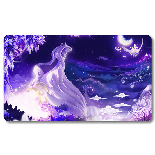 PTCG Peripheral - 641960- Pokemon Playmat Size 23.6X13.7in Play mats Compatible for TCG MTG RPG CCG Trading Card Game