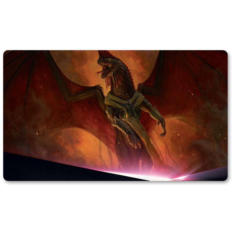 Board Game Peripheral- Vaevictis Asmadi, The Dire -MTG Playmat Size 23.6X13.7in Play mats Compatible for TCG RPG CCG Trading Card Game