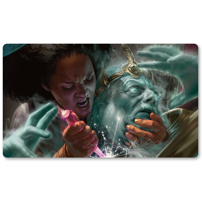 Magic The Gathering Peripheral- Regicide  -MTG Playmat Size 23.6X13.7in Play mats Compatible for TCG RPG CCG Trading Card Game