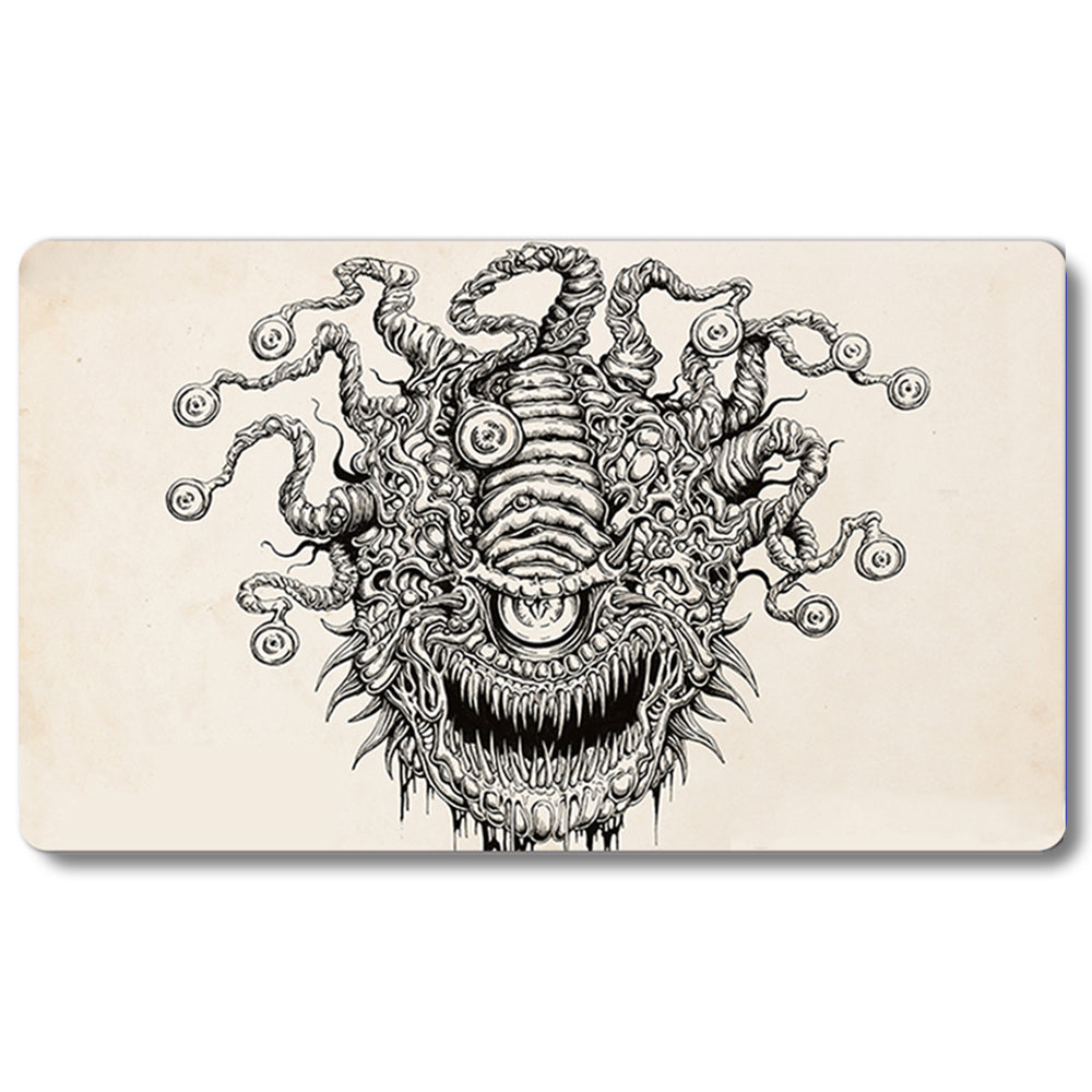 Board Game Peripheral- BALEFUL BEHOLDER -MTG Playmat Size 23.6X13.7in Play mats Compatible for TCG RPG CCG Trading Card Game