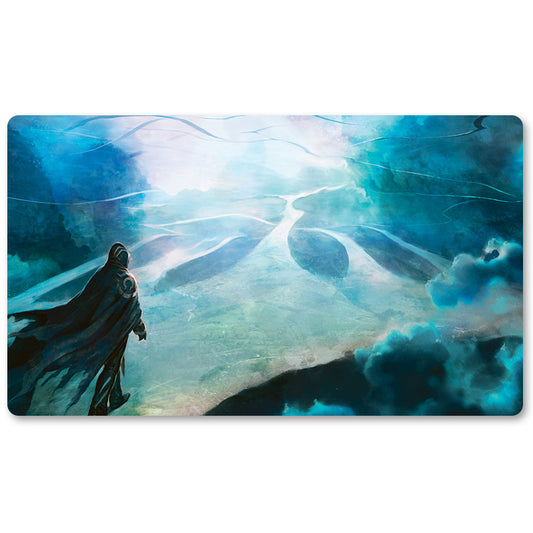 Board Game Peripheral- Jace Beleren Planeswalking  -MTG Playmat Size 23.6X13.7in Play mats Compatible for TCG RPG CCG Trading Card Game