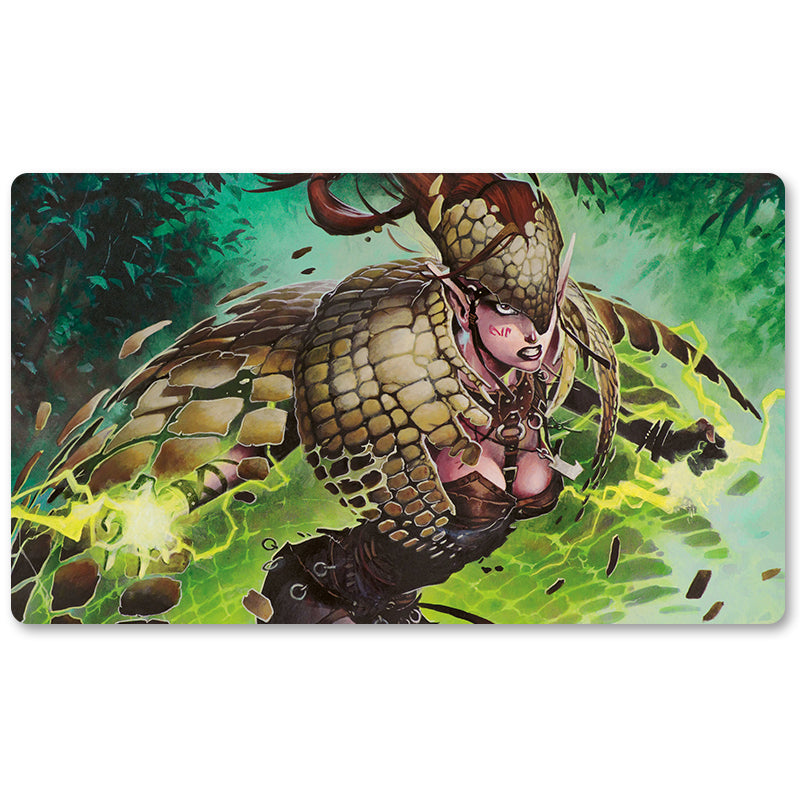 Magic The Gathering Peripheral- Armadillo Cloak -MTG Playmat Size 23.6X13.7in Play mats Compatible for TCG RPG CCG Trading Card Game