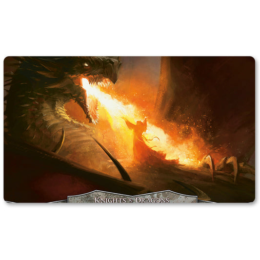 Board Game Peripheral- Seething-Song-MTG Playmat Size 23.6X13.7in Play mats Compatible for TCG RPG CCG Trading Card Game